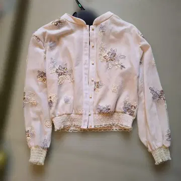 Lily Brown 자수 가디건