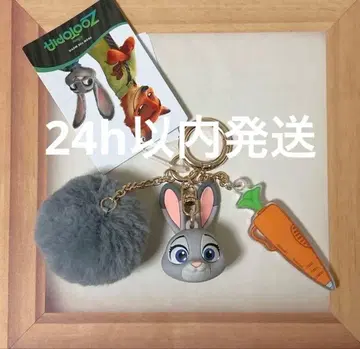 주토피아 시마무라 입체 참 키링 주디