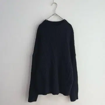 4443 elgna 니트 풀오버 긴팔 하이넥 44 빅 사이즈