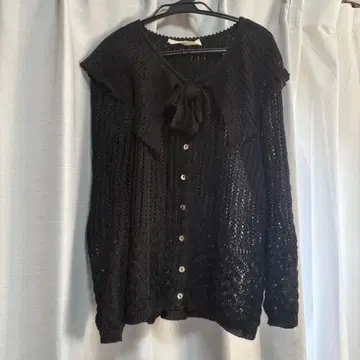 PINK HOUSE, 가디건, 볼레로, 리본, 레이스, 크리스마스