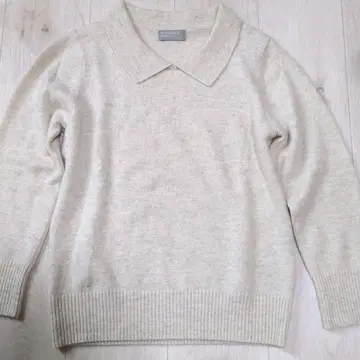 MARGARET HOWELL 니트 폴로 칼라 스웨터