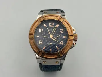 GUESS 게스 W0040G6 데님 벨트 손목시계 남성용 배터리 방전