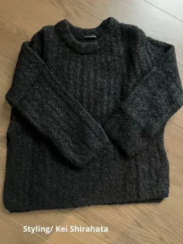 Styling/ Kei Shirahata 니트 블랙