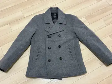 HARE 남성용 P-코트 S 사이즈 그레이