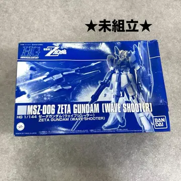 미조립 HG 건담 프라모델 HGUC 제타 건담 웨이브 슈터 1/144