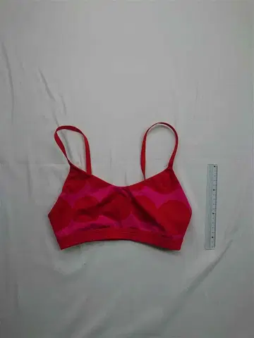 아디다스 x 마리메꼬 스포츠 브라 레드 계열 여성용