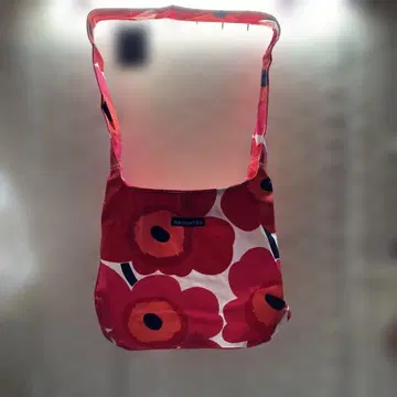 [ 미사용 새상품 ] marimekko 플라워 패턴 숄더백