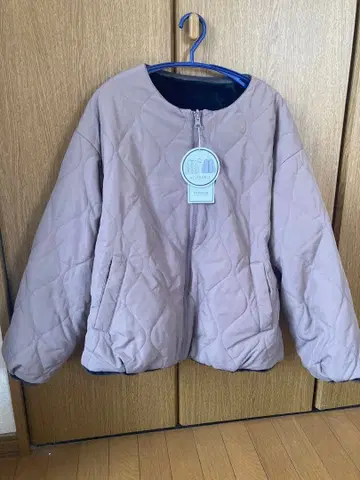 리버서블 퀼팅 자켓