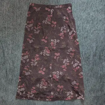 [일본제 13호] 투웨이 꽃무늬 롱 스커트 L~XL 큐프라 안감