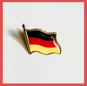 독일 오사카 간사이 만박 2025 스태프 핀 배지