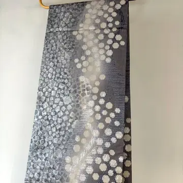 [ 새상품급 ] 그레이 계열 기하학 패턴 후쿠로 오비