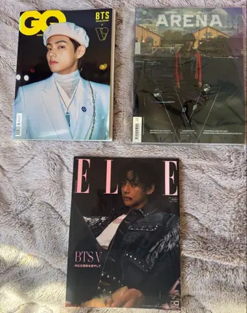 BTS 태현 V 잡지 GQ ALENA ELLE JAPAN