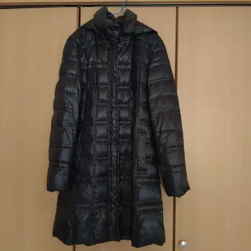 TRANS WORK 블랙 다운 자켓 38