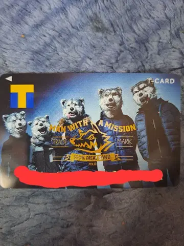 MAN WITH A MISSION T카드 T포인트 한정품 맨위즈