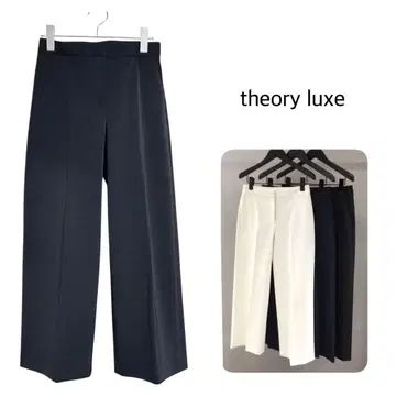 띠어리 럭스 NEW LUCENT FANDORA 와이드 팬츠 34