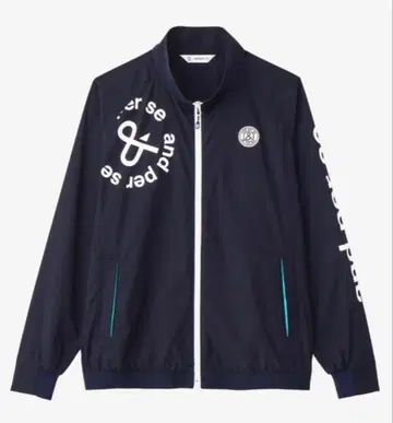 [ 새상품급 ] 앤퍼시 네이비 프론트 지퍼 남성용 자켓 LL