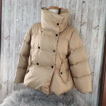 GAP 여성용 숏 다운 하이넥 아래분장 size S