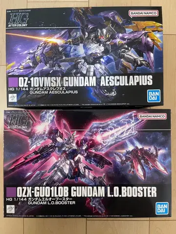 HG 1/144 아스크레푸오스 & L.O. 부스터