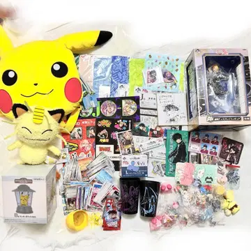 애니메이션 굿즈 묶음 판매