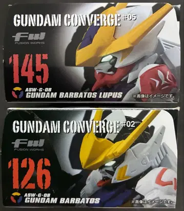 [ 미개봉 ] 건담 컨버전스 2종 세트 (발바토스 & 발바토스 루푸스)