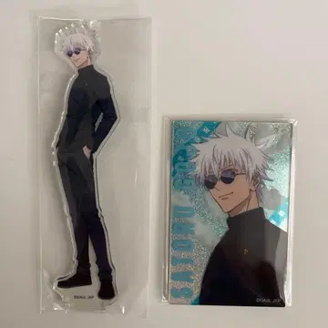 회옥 옥절 TOHO Tas 고죠 사토루 아크릴 스탠드 메탈릭 아크릴 카드