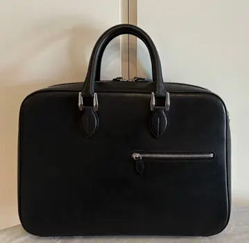 [ 미사용 ] 만소 쌍유화지 브리프 케이스 블랙