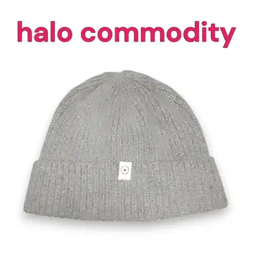 halo commodity 할로코모디티 그레이 니트 모자 / 비니