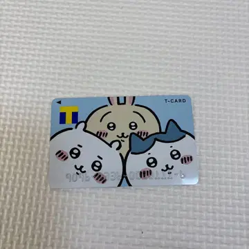 치이카와 T카드 한정판 디자인 V포인트 TSUTAYA