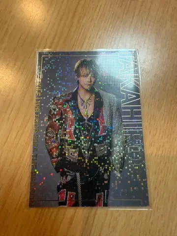 EXILE TAKAHIRO 시크릿 포토 카드