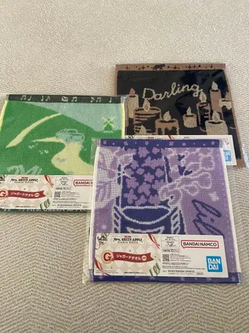 Mrs. GREEN APPLE 제일복권 G상 자카드 타월 3종