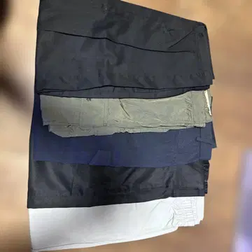 워크 팬츠 카고 팬츠 5개 세트