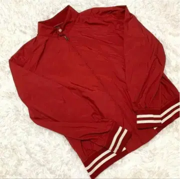 유니클로 여성용 바시티 자켓 블루종 레드 사이즈 XL 빨간색