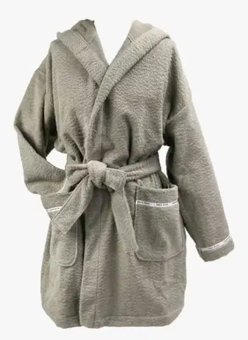 이마바리 타월 목욕 가운 프리 사이즈 그레이