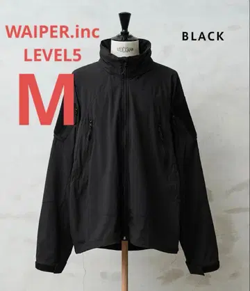 미군 WAIPER.inc LEVEL5 소프트쉘 자켓 BLACK