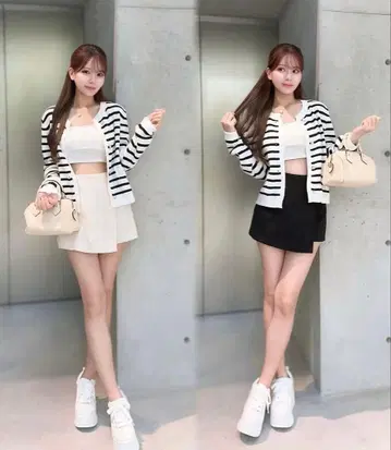 미사용 새상품 mialys 보더 가디건