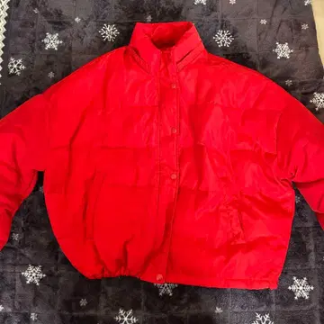 숏 기장 다운 자켓