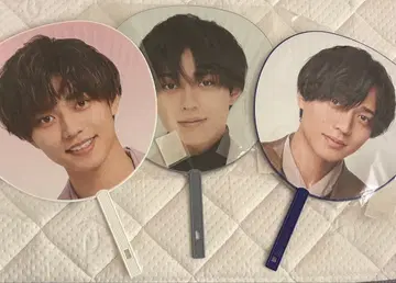 King & Prince 나가세 렌 부채 3개 세트