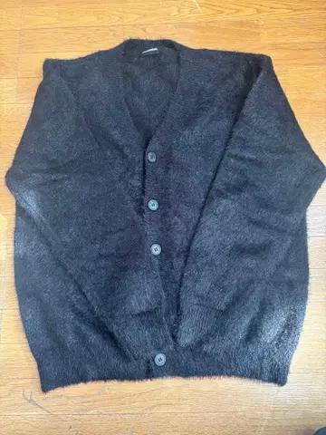 가격 인하 모헤어 가디건 남성용 사이즈 M