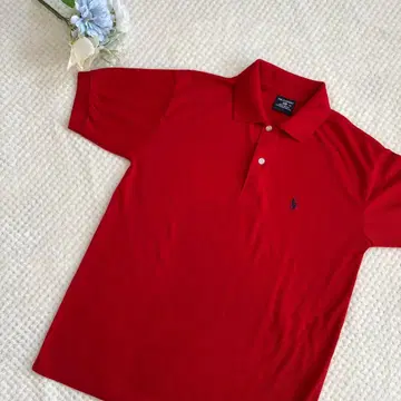 랄프 로렌 POLO SPORT 빨간색 피케 셔츠 M 사이즈