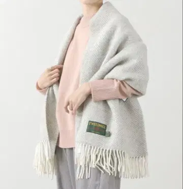 트위드밀 담요 Tweedmill 스톨 그레이