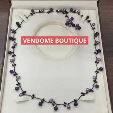 VENDOME BOUTIQUE 퍼플 목걸이