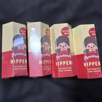 monchhichi hippers 몽치치 히퍼스 4개