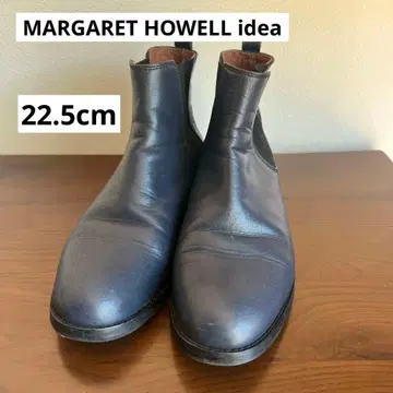 다크 블루 사이드 고어 부츠 MARGARET HOWELL idea