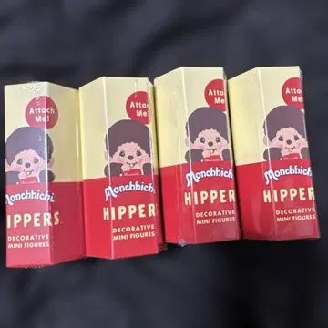 monchhichi hippers 몽치치 히퍼스 4개