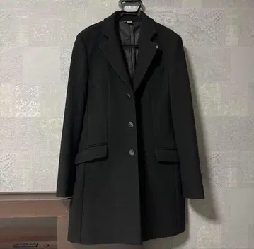 아르마니 익스체인지 코트 블랙