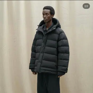 YOKO SAKAMOTO SEAMLESS DOWN PARKA S 블랙