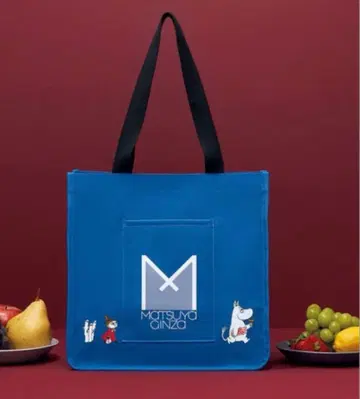 MOOMIN (무민) 마츠야 긴자 쇼핑 토트 미사용 새상품
