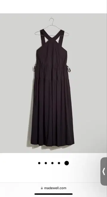 madewell 크로스 스트랩 원피스