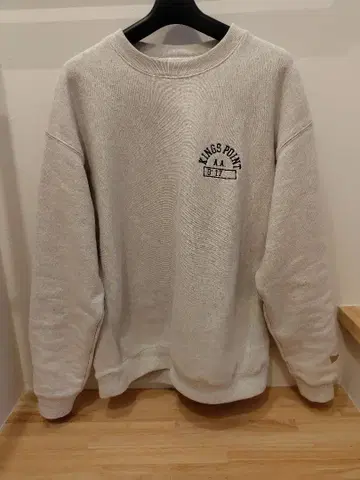 KING'S POINT 그레이 트레이닝복