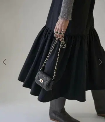 오렌티 퀼팅 숄더백 미니